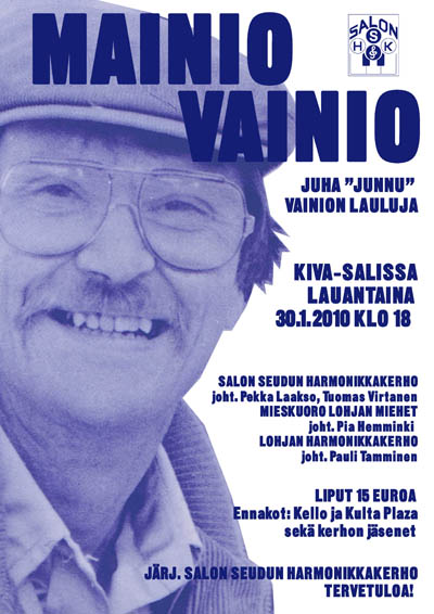 Juha Vainio -konsertti 30.1.2010